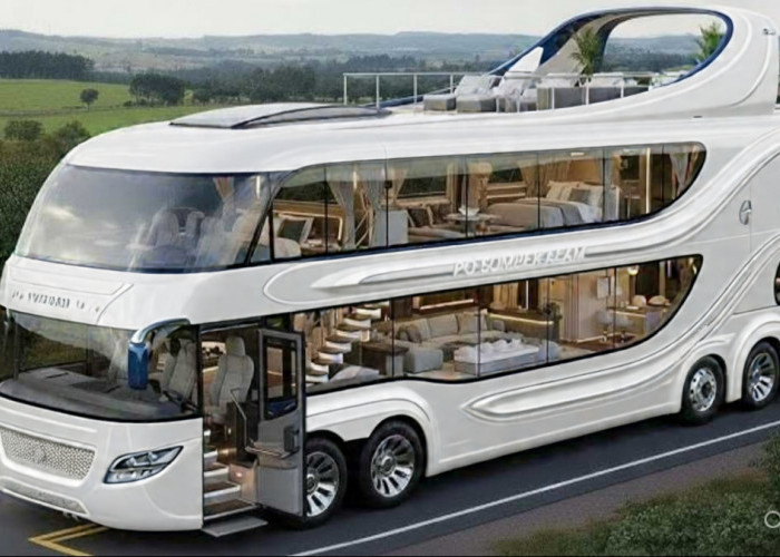 Viral! PO Sumber Alam Kenalkan Generasi Baru Bus Listrik yang Nyaman