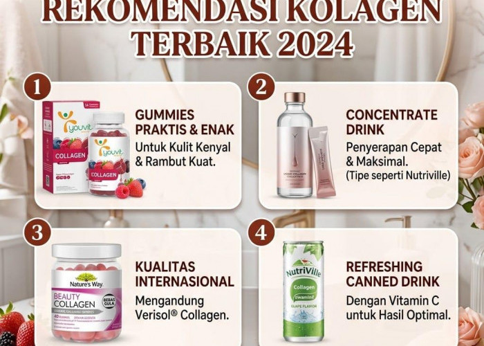 Collagen Merk Apa yang Bagus, Cek 3 Rekomendasi Terbaik!