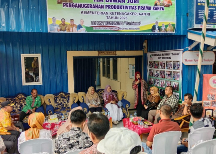 KWT Kemuning Jadi Perwakilan Provinsi Bengkulu Dalam Anugrah Produktivitas Pramakarya 2023