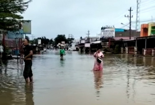 Banjir Landa 5 Kecamatan di Kota Bengkulu