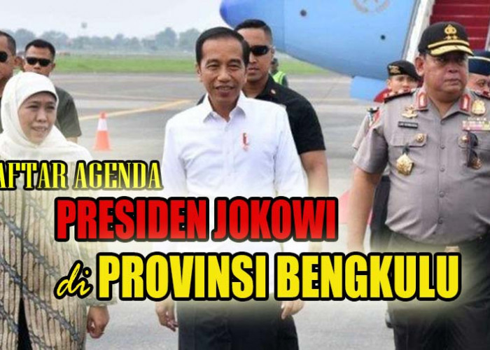 Fix Mulai Besok, Ini Kabupaten Kota Tujuan Kunjungan Presiden Jokowi di Bengkulu!
