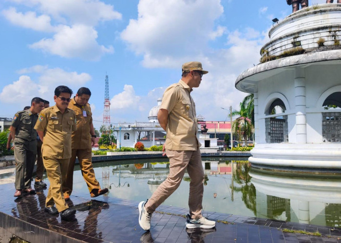 Wajah Kota Bakal Berubah! Bupati Nata Pimpin Langsung Pendataan Aset Jelang Revitalisasi Taman Santoso