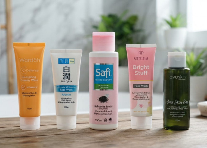 Cerahkan Wajah Kusam, Ini 5 Facial Wash Berbahan Vitamin C dan Niacinamide