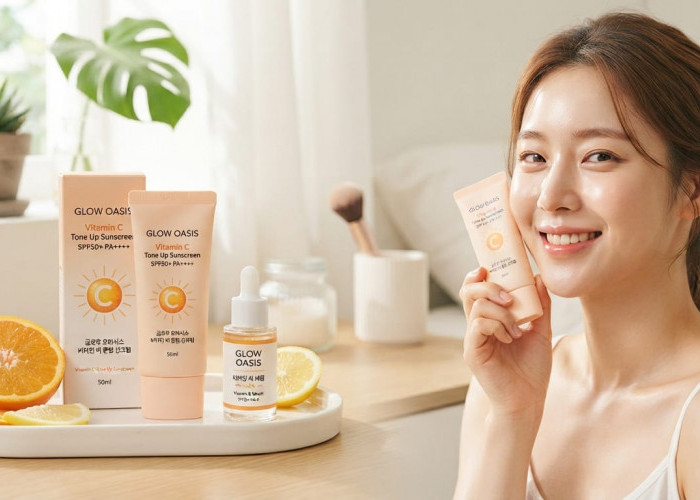 Rahasia Punya Wajah Cerah Seharian, Ini 4 Rekomendasi Tone Up Sunscreen Korea Vitamin C