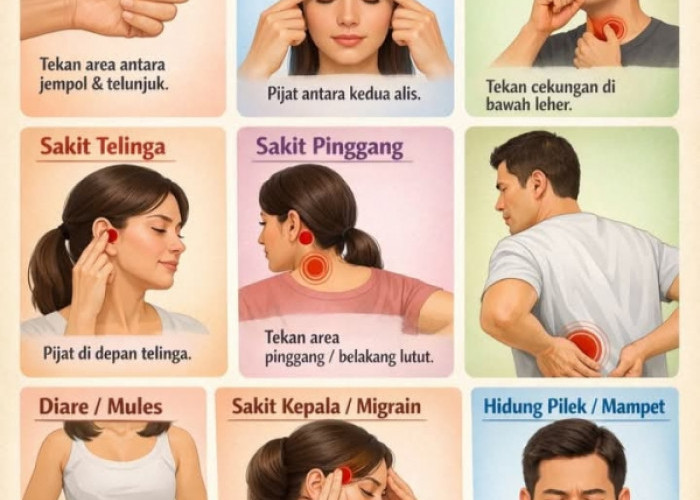 Titik Ajaib di Tubuhmu: Cara Sederhana Meredakan Keluhan Ringan dengan Pijat Refleksi