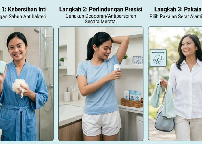 Tetap Segar Sepanjang Hari, Cara Agar Badan Tidak Bau
