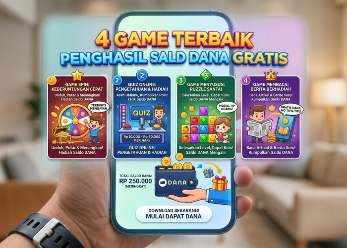 Main Santai Langsung Cuan, Ini 4 Game Penghasil Saldo DANA Paling Viral!
