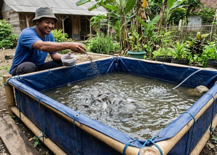 Panduan Panen Cuan, Begini Budidaya Ikan Nila Cepat Besar di Kolam Terpal Ukuran 1 x 1 Meter