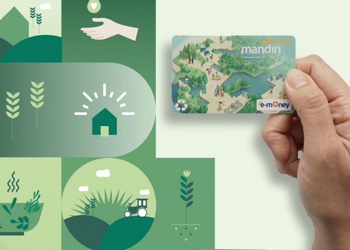 Bank Mandiri Hadirkan Kartu Debit dan E-Money Plastik Daur Ulang dan Kartu Kredit Virtual Tanpa Kartu Plastik