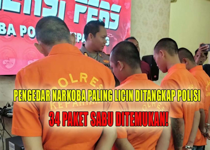 Totalnya Ada 34 Paket Sabu, Ternyata Ini Pengedar Narkoba yang Terkenal Paling Licin di Kepahiang