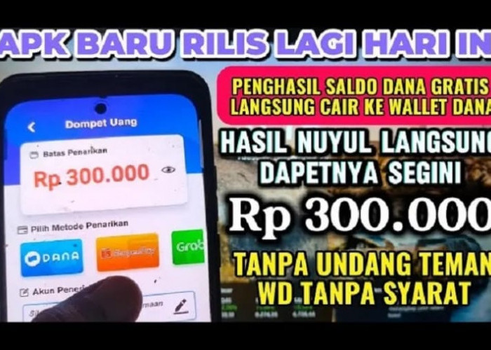 Aplikasi Penghasil Uang 2026, Ini Kunci Dapat WD Besar Rp900 ribu!