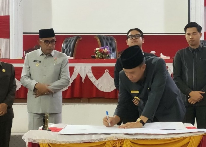 Teken KUAPPAS 2026, Defisit di Kabupaten Kepahiang Tembus Rp123 Miliar