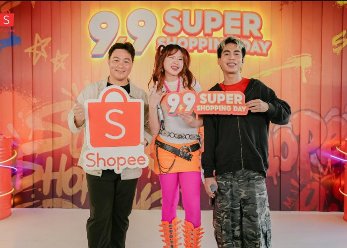 “Kasih Aba-Aba 2.0” Naykilla dan Tenxi Curi Perhatian di Shopee 9.9 Super Shopping Day