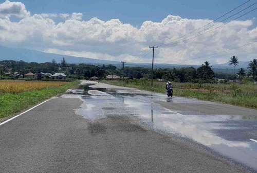 Dewan Soroti Genangan Air di Jalan SPP Kolobak 