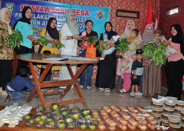 Cegah Stunting, PKK Kampung Bogor Laksanakan Posyandu & PMT