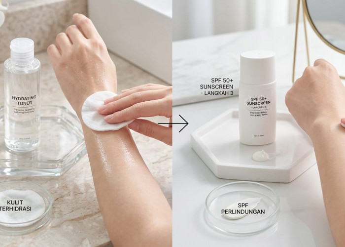 Biar Skincare Maksimal, Toner Dulu atau Sunscreen?