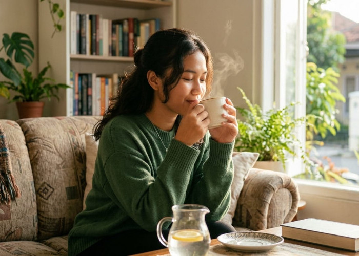 Apakah Air Hangat Bisa  Mengecilkan Perut Buncit, Simak Penjelasannya!