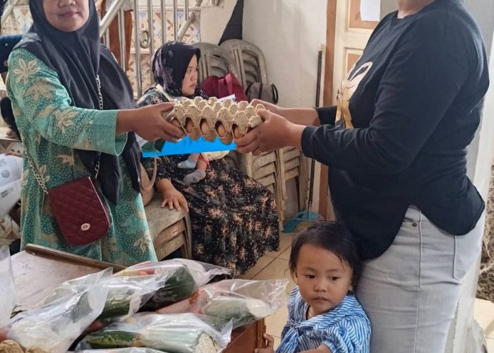 Posyandu Gading Cempaka Desa Permu Bagikan PMT untuk Penanganan Stunting