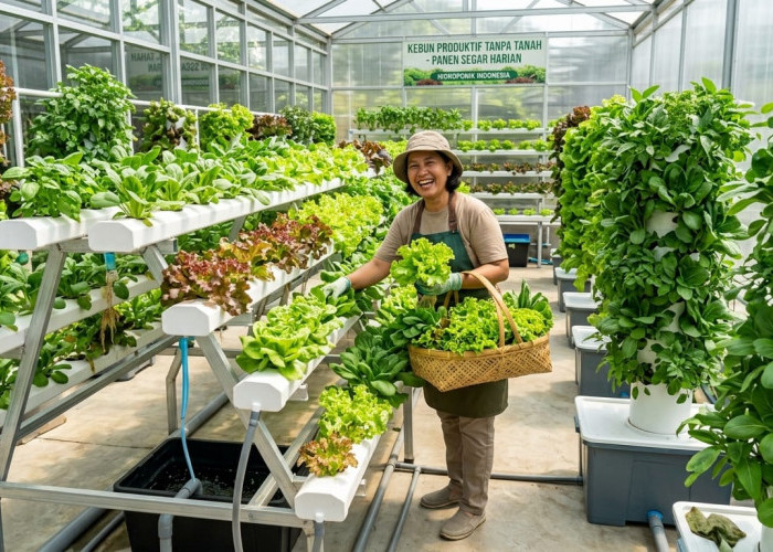 Modern dan Hemat Tempat, Ini 5 Kebun Sayur Produktif Tanpa Tanah