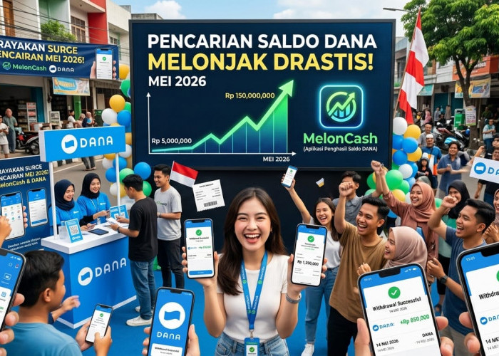 Simak! Pencarian Aplikasi Penghasil Saldo DANA Melonjak Drastis Pada Mei 2026
