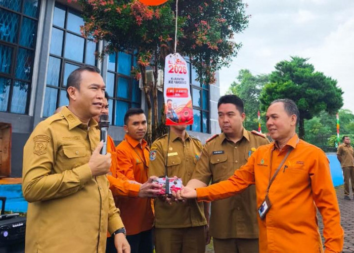 Apel Siaga SE 2026, Bupati Kepahiang Perdana Didata Petugas BPS