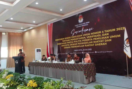 KPU Provinsi Gelar Sosialisasi PKPU 4 