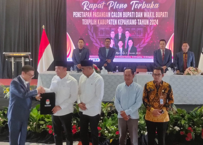 Jadwal Pelantikan Bupati dan Wakil Bupati Kepahiang Terpilih Tunggu Keputusan Presiden