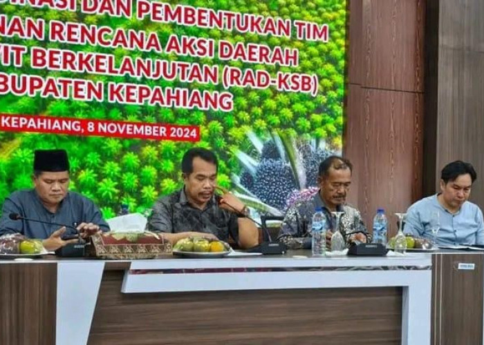 Pemkab Kepahiang Susun Rencana Aksi Daerah Kelapa Sawit Berkelanjutan