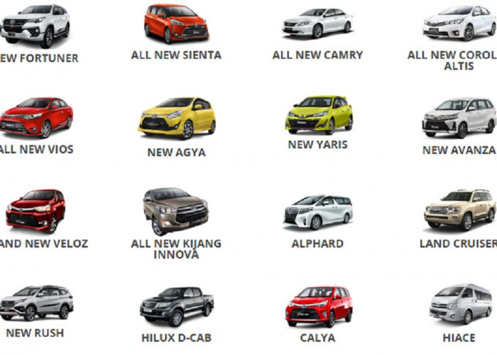 Cek Daftar Harga Terbaru Mobil Toyota di Indonesia
