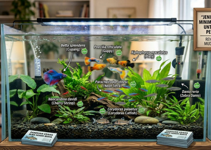 Pensiunan Tetap Produktif, Ini Rekomendasi Jenis Ikan Minim Perawatan