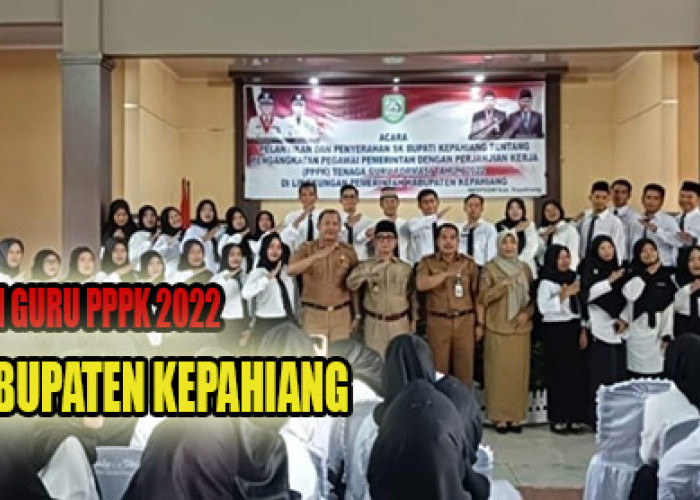 Totalnya 311 Orang, Bupati Kepahiang Lantik Guru PPPK 2022 Yang Sudah Berusia Setengah Abad!