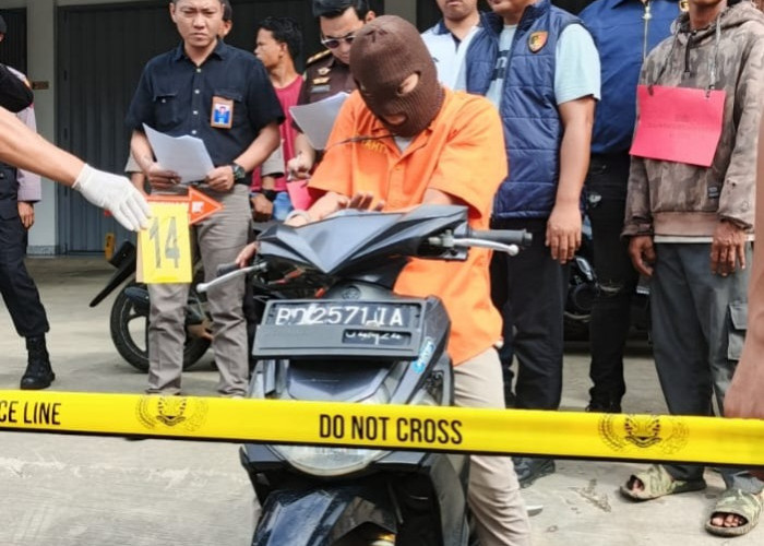 Terungkap, Cemburu Berujung Nyawa Melayang: Hasil Rekonstruksi Pembunuhan di Depan Toko Duta Gallery Kepahiang