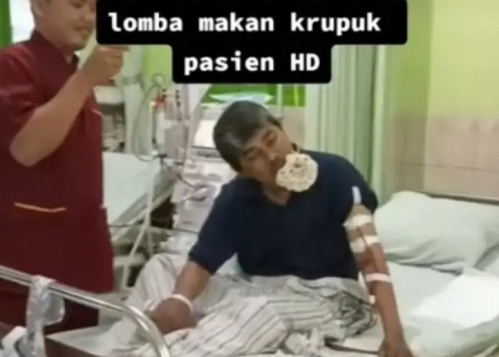 Video Viral Pasien Cuci Darah Lomba Makan Kerupuk Meriahkan HUT RI di Rumah Sakit, KPSCDI Bilang Begini!