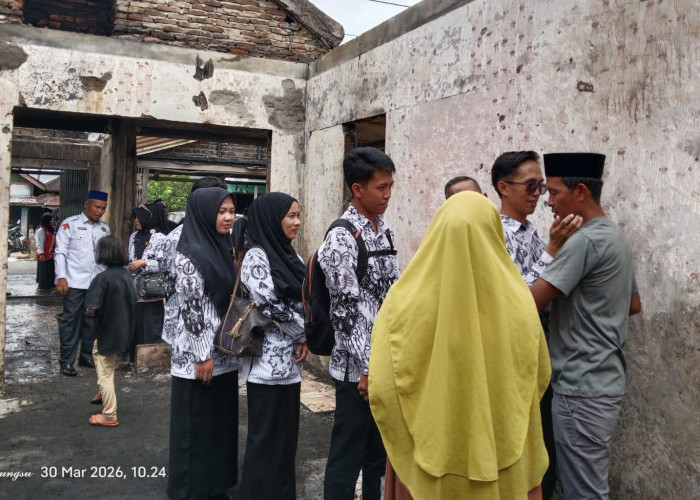 Saat Kebakaran Korban Tengah Shalat Magrib, Uang Rp70 Juta Ikut Dilalap Si Jago Merah!