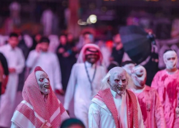 Sungguh Mengejutkan, Untuk Pertama Kalinya Arab Saudi Rayakan Halloween