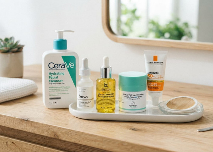 Tinggalkan Kulit Kusam, Ini Skincare Rutin untuk Kulit Cerah