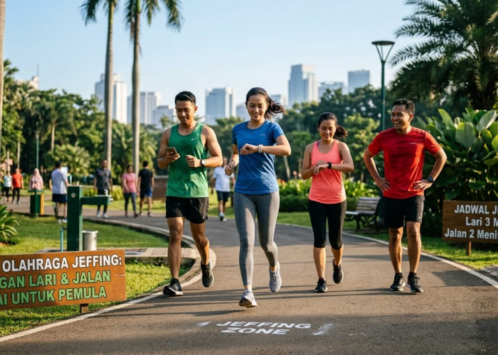 Efektif Turunkan Berat Badan, Kenali Jeffing Kombinasi Lari dan Jalan Kaki