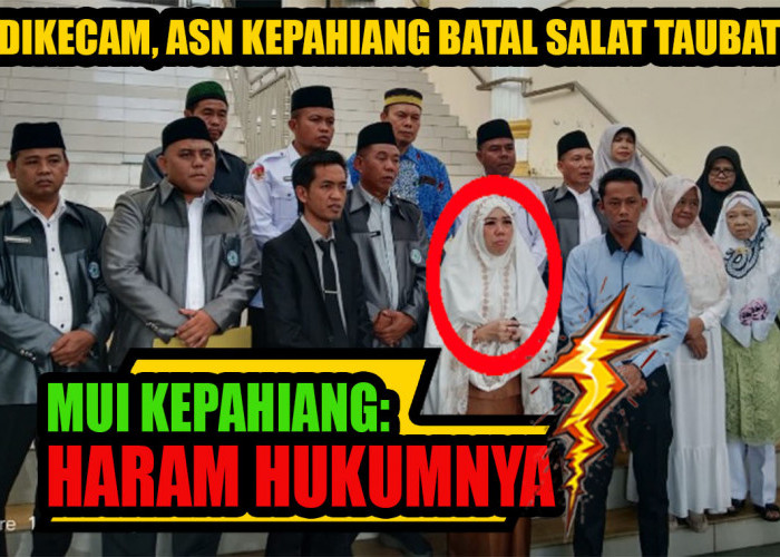 Alasan Datang Bulan, ASN Kepahiang Pelaku Penistaan Agama Batal Salat Taubat, MUI Kepahiang: Haram Hukumnya!