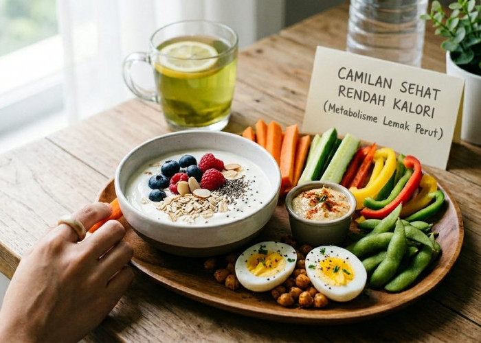 Solusi Efektif Membakar Lemak Perut, Ini Camilan Rendah Kalori Saat Diet Ketat