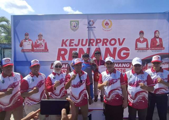 600 Perenang Muda Adu Cepat di Kejurprov Bengkulu