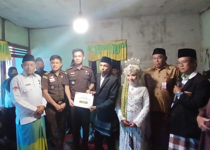 Bukan Soal Hukum! Kejari Kepahiang Bikin Momen Bahagia Lewat Program Nikah Gratis