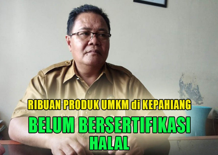 Ribuan Produk UMKM di Kepahiang Belum Kantongi Sertifikat Halal