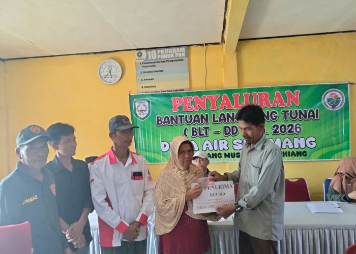Pemdes Air Selimang Salurkan BLT-DD TA 2026 Kepada 6 KPM 