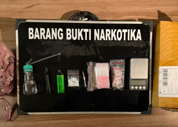 Satresnarkoba Polres Rejang Lebong Bekuk 2 Terduga Pengedar Sabu di Curup Timur  