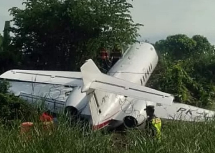 Kecelakaan Pesawat Pribadi Hawker 900XP di Morowali, Kapolres Bilang Begini Penyebabnya!