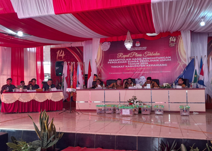 Duduki Kursi Ketua, Hasil Pleno KPU Kepahiang Partai Perindo Jadi Partai Pemenang Pemilu 2024 di Kepahiang