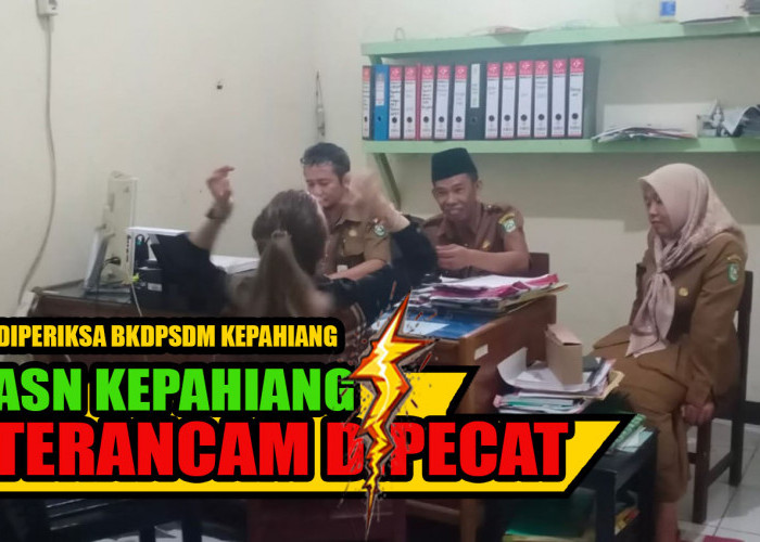 Diperiksa BKDPSDM Kepahiang, ASN Pelaku Penistaan Agama Terancam Dipecat!
