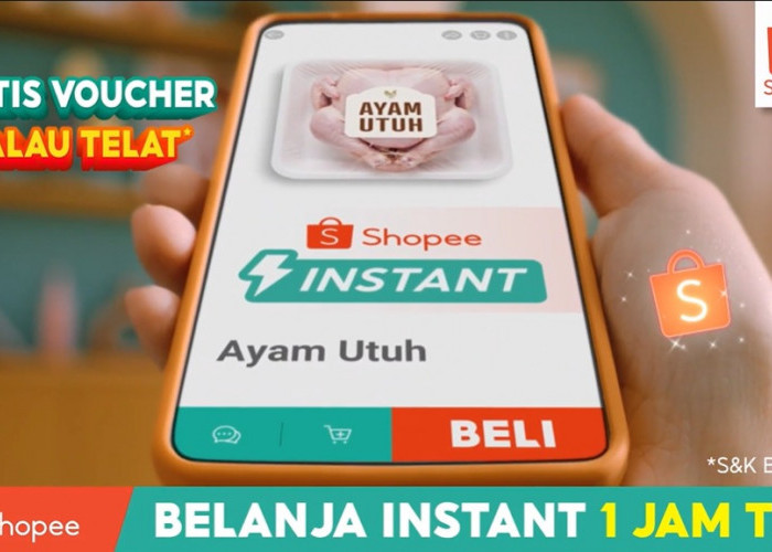 Belanja Harian Makin Praktis! Shopee Hadirkan Belanja Instant 1 Jam Tiba dengan Promo Diskon 50%