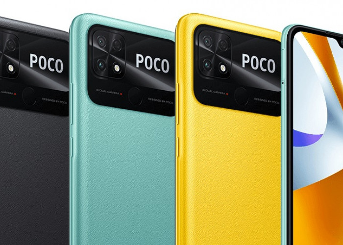 Poco C40! Smartphone Dengan Baterai Awet 6.000 mAh, Cek Spesifikasinya