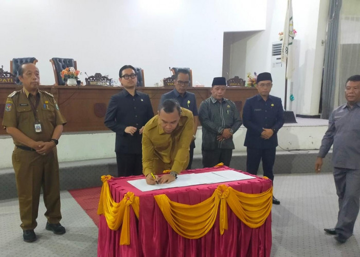 Tok! Raperda Tentang Penyelenggaraan Parkir Disahkan, Ini Target Pemkab Kepahiang